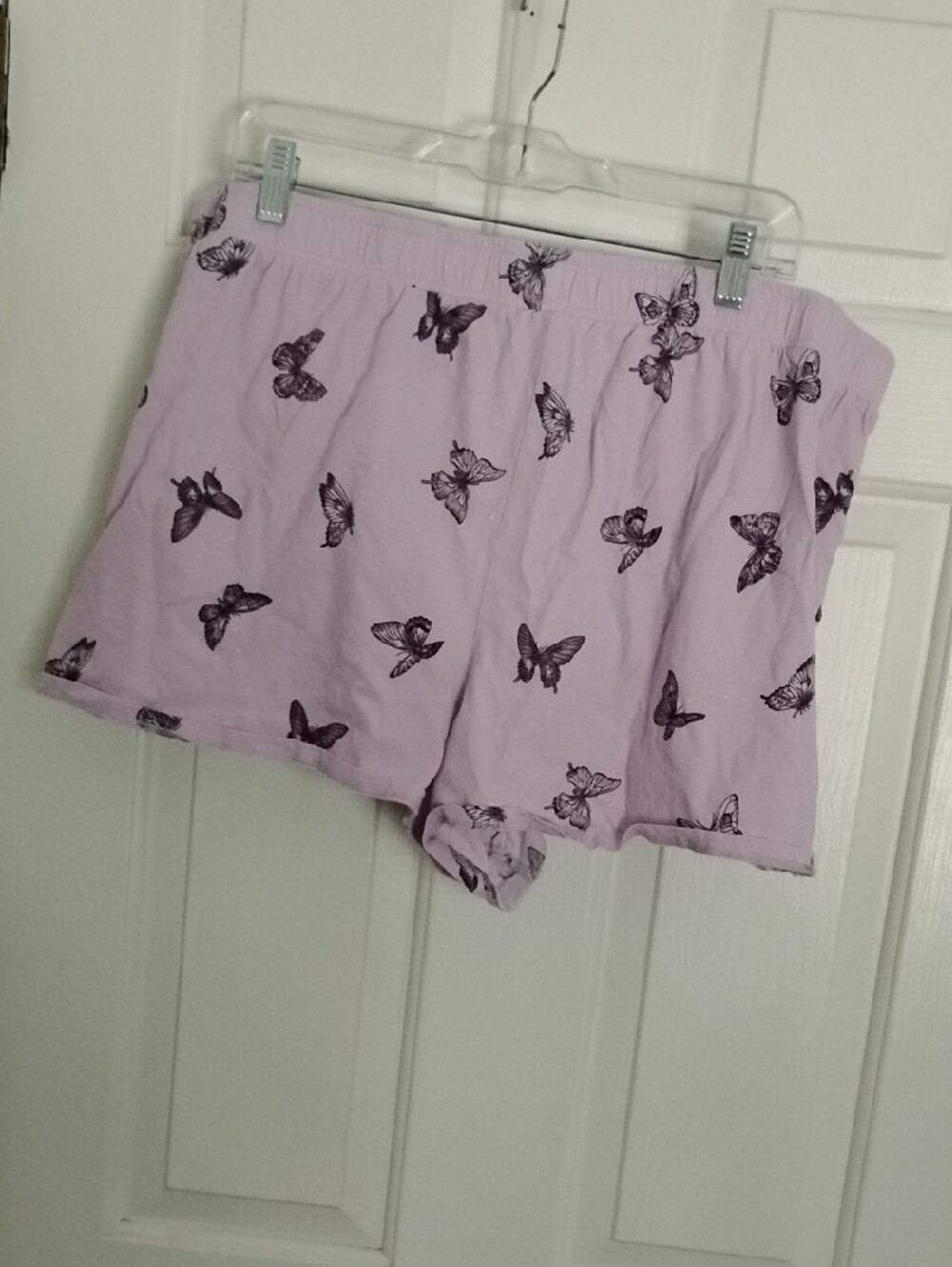 torrid Lavender Butterfly Print Sleep Shorts - Picture 3 of 13